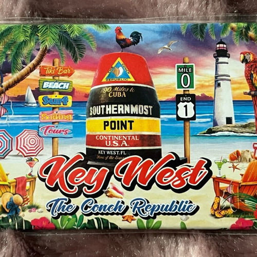 Key West pop art fridge magnet new