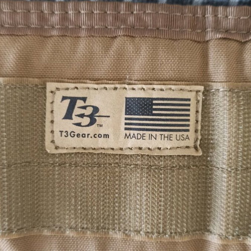 T3 Tactical belt sleeve coyote like new