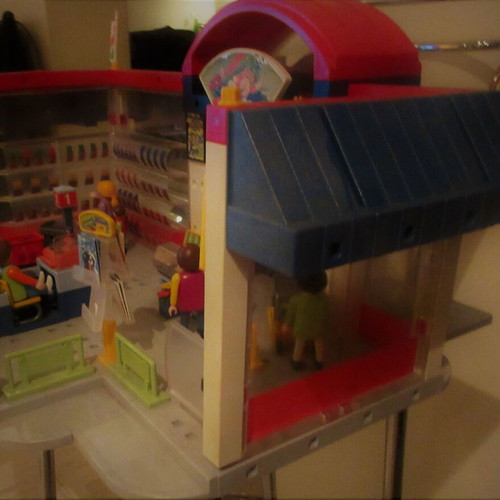 Playmobil Supermarket set 90s used