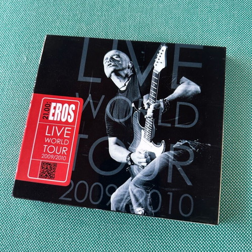 Eros Live World Tour 2009/2010 – CD Y DVD De Música Italiana – Concierto En Vivo – SONY Italia – Pop Italiano – Regalo Para Fans De Eros Ramazzotti