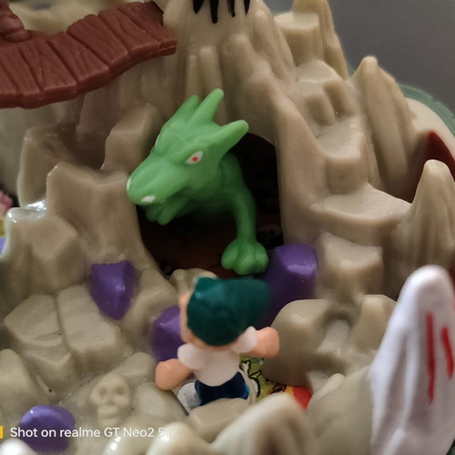Mighty Max Doom Dragon Zone playset vintage, like new