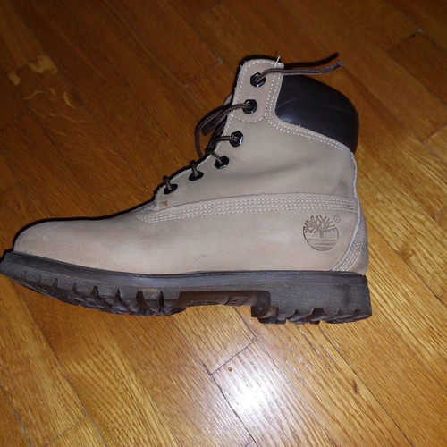 Timberland boots used, beige, size 37, lightly worn