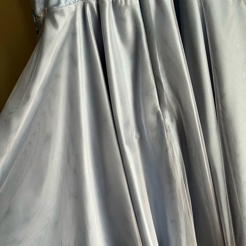 Evening dress new turquoise with sequins and tulle