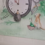 Children's watercolor painting new, authentic artwork
