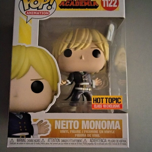 Funko Pop! Neito Monoma 1122 Hot Topic exclusive new