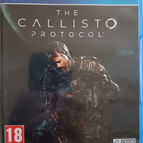 The Callisto Protocol game for PS4 like new, 2022