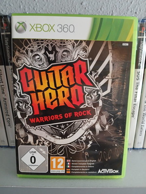 Guitar Hero Warriors of Rock Xbox 360 game