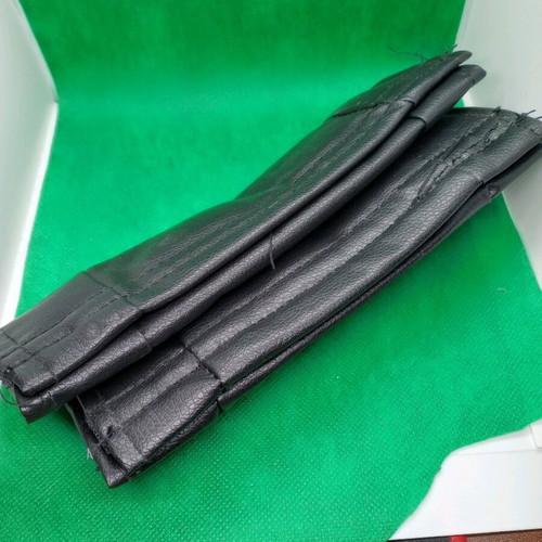 Car seat belt accessory new, TYPE R style, leather