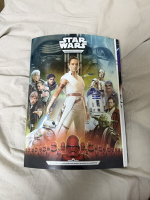 Kaufland 2019 Star Wars collector cards album in Bulgarian