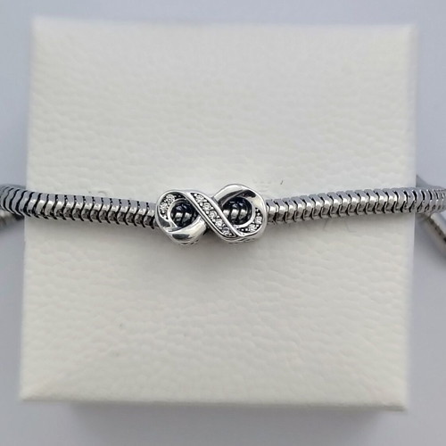 Pandora Sparkling Infinity Charm S925 ALE new with zirconia