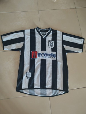 PAOK jersey replica 2000-01 Sikabala, size M