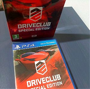 PS4 DRIVECLUB SPECIAL EDITION