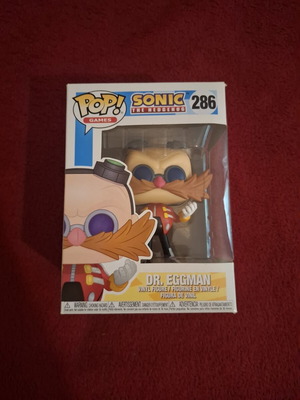Funko Pop Dr. Eggman 286 като нов от Sonic the Hedgehog