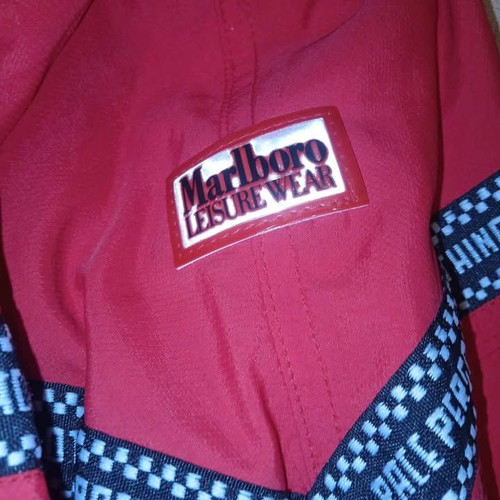 Malboro tracksuit set used, jacket and pants size Large