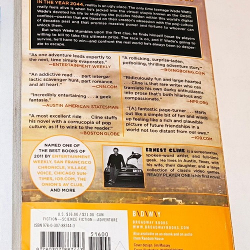 Book Ready Player One in English in very good condition