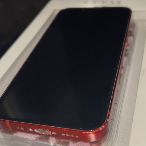 Apple iPhone 13 mini 128GB, red, with Guess case