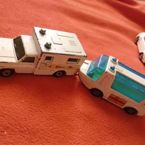 Matchbox security vehicles used, pack of 13, made in England