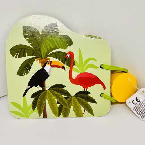 Preschool Educational Jumbo Books Animals 12x12cm new
