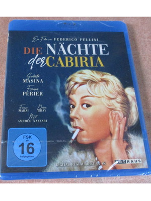 Le Notti di Cabiria Blu-ray καινούργιο, δράμα με υπότιτλους