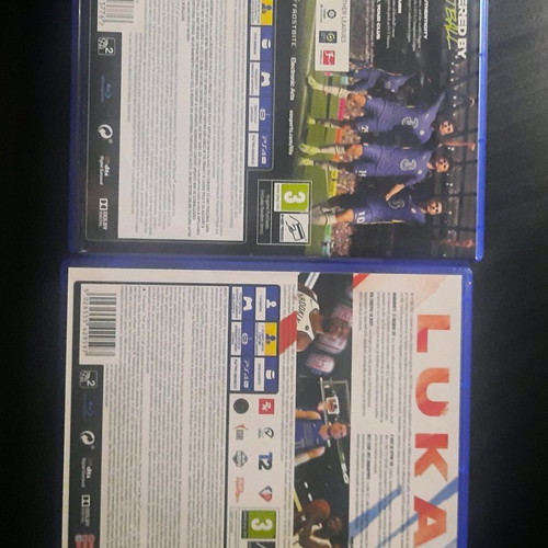 PS4 games used, FIFA 22 and NBA 2K22