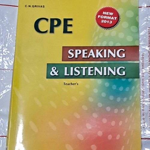 CPE Speaking and Listening Teacher's with CDs, new