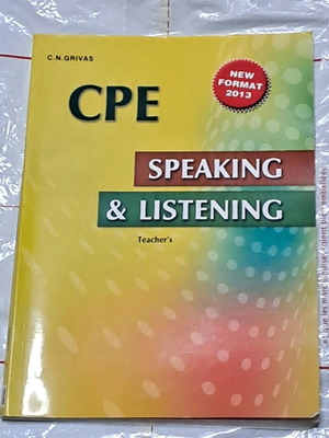 CPE Speaking and Listening Teacher's with CDs, new