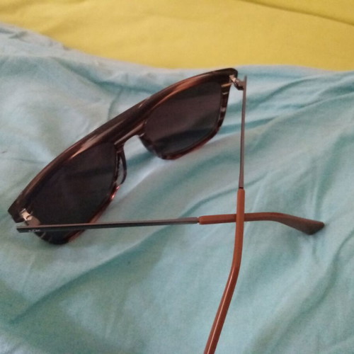 Sunglasses new, brown, UV400 protection with case