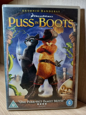 Puss in Boots DVD with English subtitles