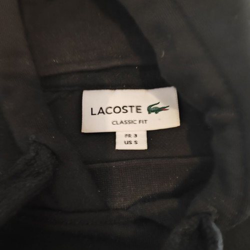 Lacoste Hoodie Small black like new