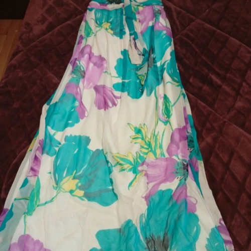 Coast dress small like new, white and blue
