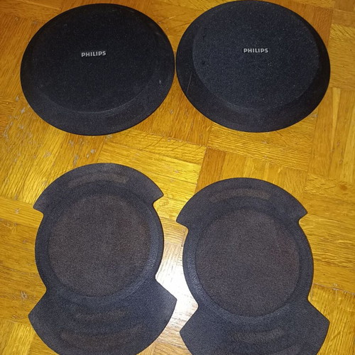 Philips speaker grilles used, large subwoofer