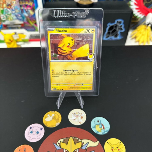Pikachu (Pokemon Day 2026) 051/162 Black Star Promo like new