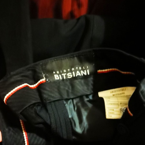Bitsiani suit like new, black, size 46 with jacket, trousers and tie