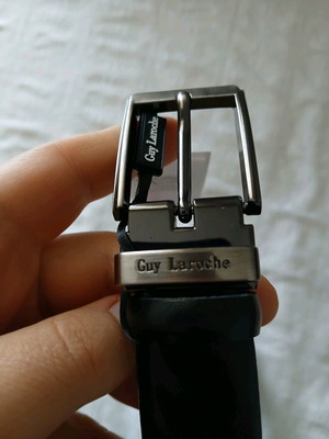 Ζώνη ανδρική Guy Laroche καινούρια, μαύρη, μέγεθος 125