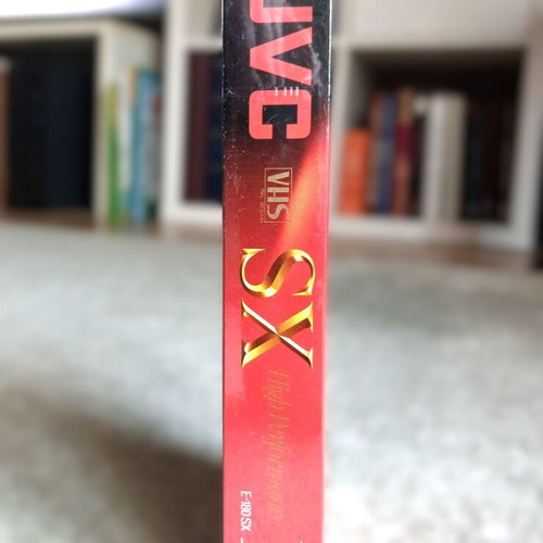 JVC SX180 VHS Cassette High Performance Sealed 3 Hours
