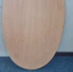 Entry mirror used, cherry wood, 1×0.60 m