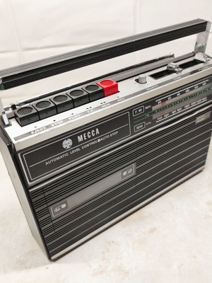 Mecca Japan Vintage Transistor Radio Cassette Player used