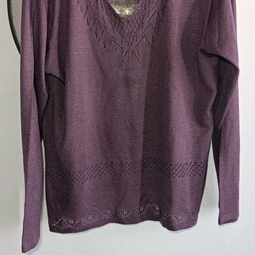 Bedel Women's Blouse Size S Used, Purple