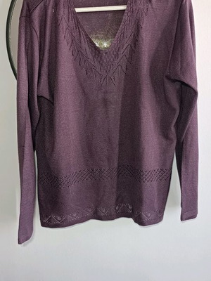 Bedel Women's Blouse Size S Used, Purple