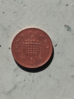Great Britain One Penny 1993 Coin used