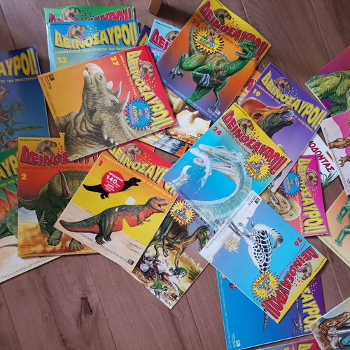 Dinosaur Magazines 30 Issues 1995 Like New with 3D Glasses
