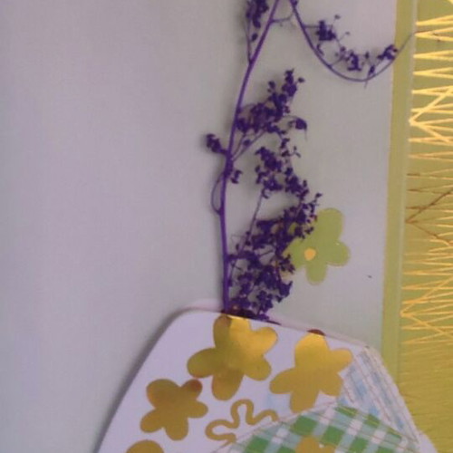 Happy Returns Greeting Cards new, 3D with dried elements, set of 4