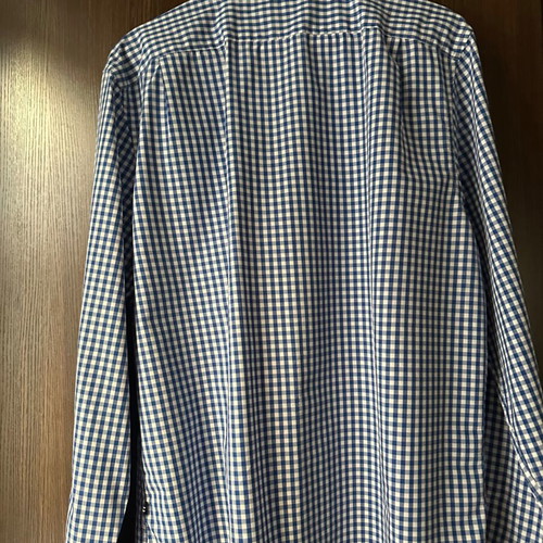 Nautica Classic Fit XL men's checked shirt blue and white like new