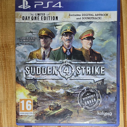 Sudden Strike 4 PlayStation 4 game like new