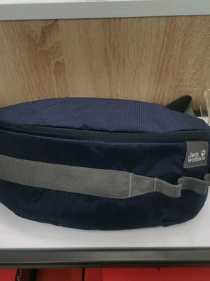 Jack Wolfskin Hip 'N' Sling Crossbody Bag new, blue, adjustable