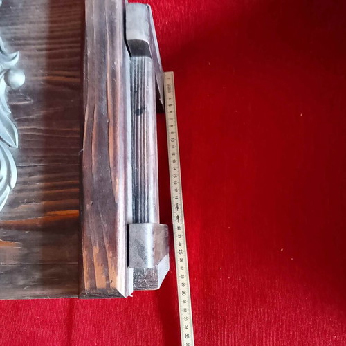 Collectible wooden Chivas Recal 12 whisky box used 1970-1980