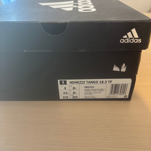 Adidas Memeziz Tango football shoes like new, size 42.5, blue