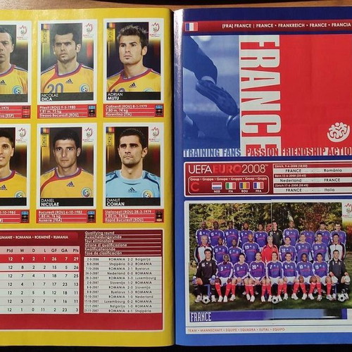 Panini UEFA Euro 2008 Album new, Austria-Switzerland