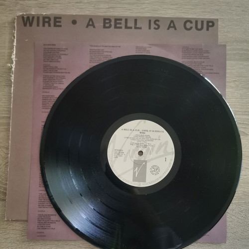 Wire A Bell Is A Cup vinyl used, Greek edition 1988