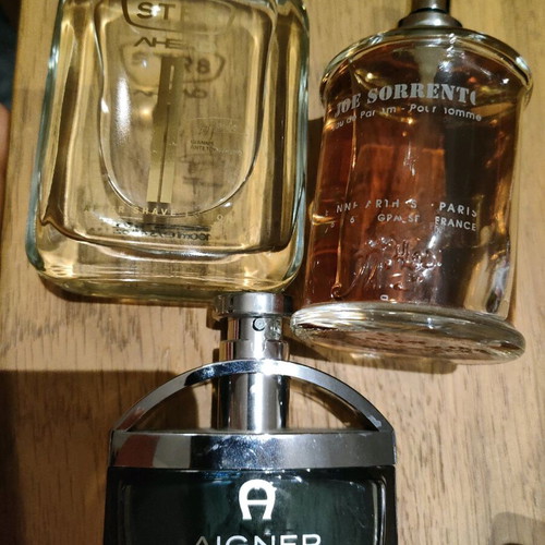 Pack of 3 men's perfumes Aigner, Joe Sorrento, STR8 like new
